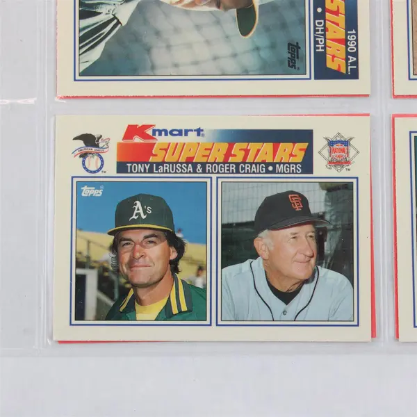 1990 Kmart Super Stars Baseball Trading Card Lot Vintage Promo