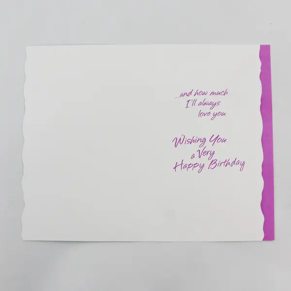 Carlton Speaking of Love Unused Birthday Greeting Card Special Man