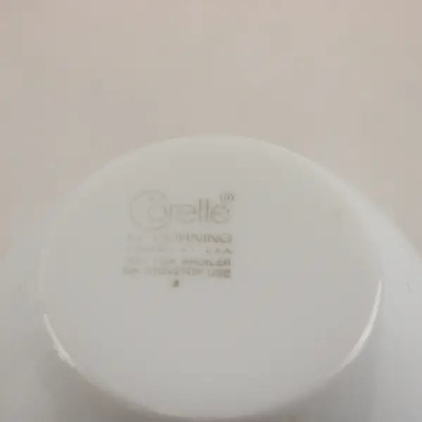 Lot of 3 Corelle Old Town Blue Flat Cups