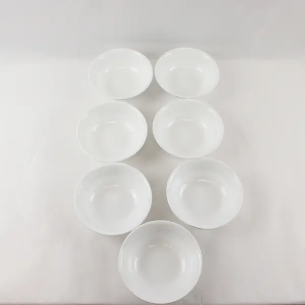 Lot of 7 Corelle Old Town Blue Coupe Cereal Bowls 6-1/4" FLAWED