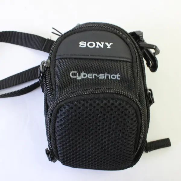 Sony Cyber-Shot Black Crossbody Bag Camera Case