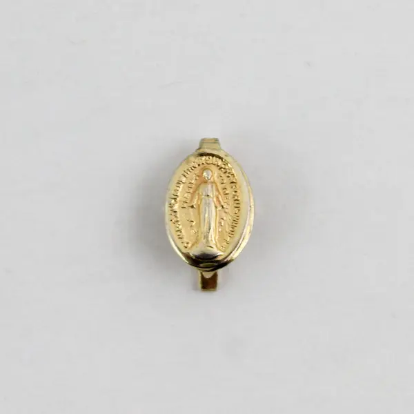 Miraculous Mother Mary Madonna Visor Clip Antique