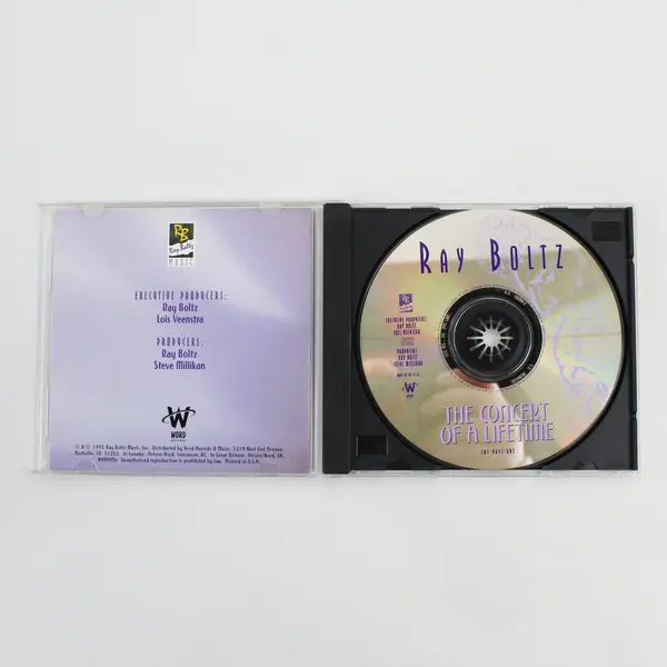 The Concert of a Lifetime by Ray Boltz Christian Music CD 1995