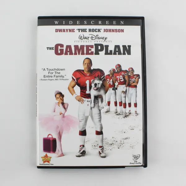 The Game Plan DVD 2008 Widescreen Release Walt Disney #55686