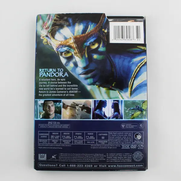 Avatar DVD 2009, James Cameron 