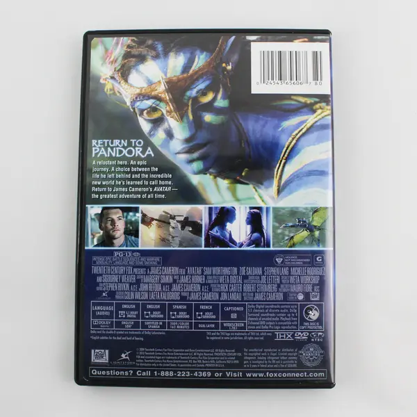 Avatar DVD 2009, James Cameron 