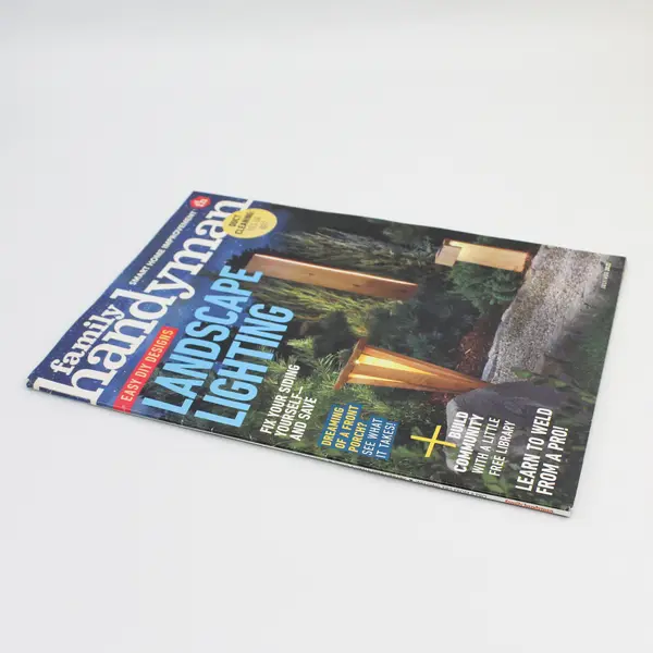 Family Handyman Magazine July/August 2022 Easy DIY Designs Landscape Lighting