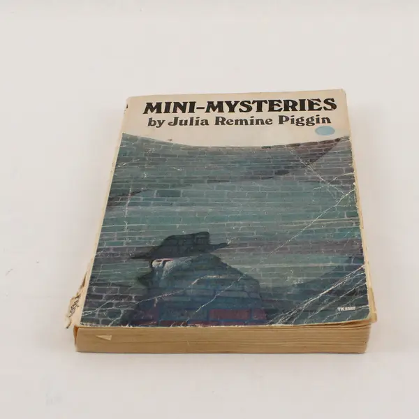 VTG 1973 Paperback Mini-Mysteries Julia R Piggin PB Collection of Short Stories