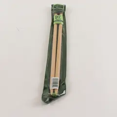 Clover Takumi Bamboo  Premium Knitting Needles, Set of 2 14" #15, New  