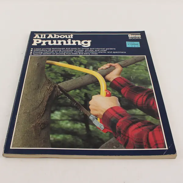 Ortho Books All About Pruning 1989 Fred K Buscher Susan A McClure Paperback Good