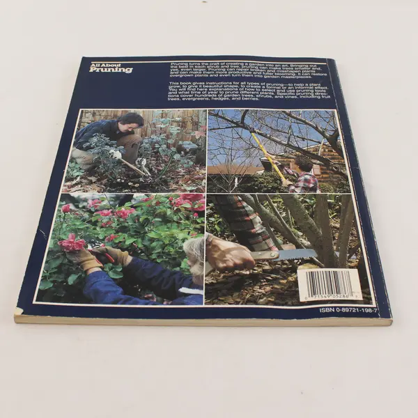 Ortho Books All About Pruning 1989 Fred K Buscher Susan A McClure Paperback Good