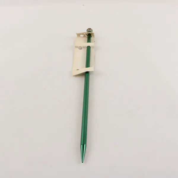 One Boye Green Aluminum 14" Knitting Needle Size 13