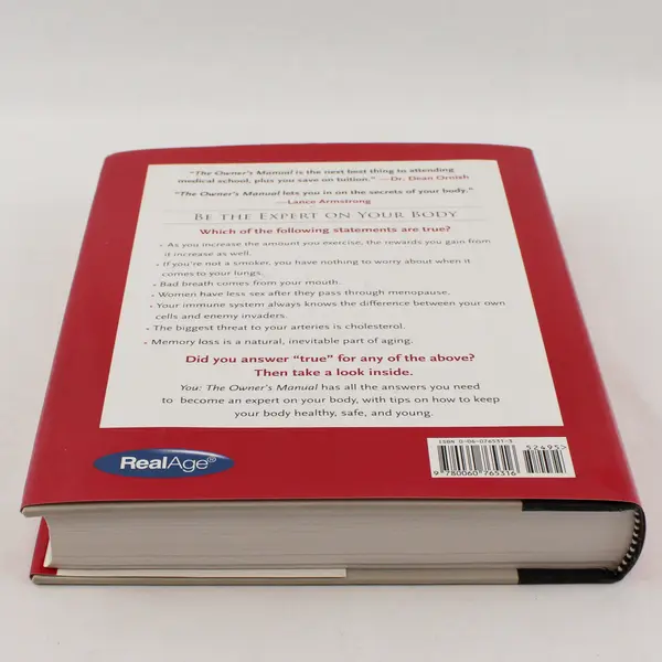You The Owner's Manual Michael F Roizen Mehmet C Oz 1st Edition 2005 HC DJ