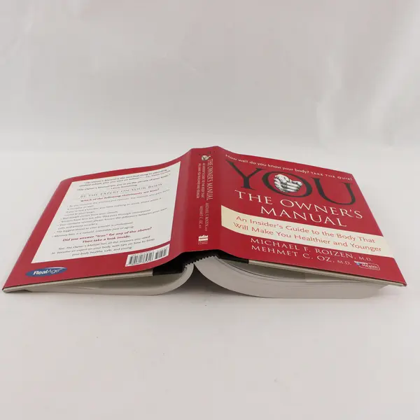 You The Owner's Manual Michael F Roizen Mehmet C Oz 1st Edition 2005 HC DJ