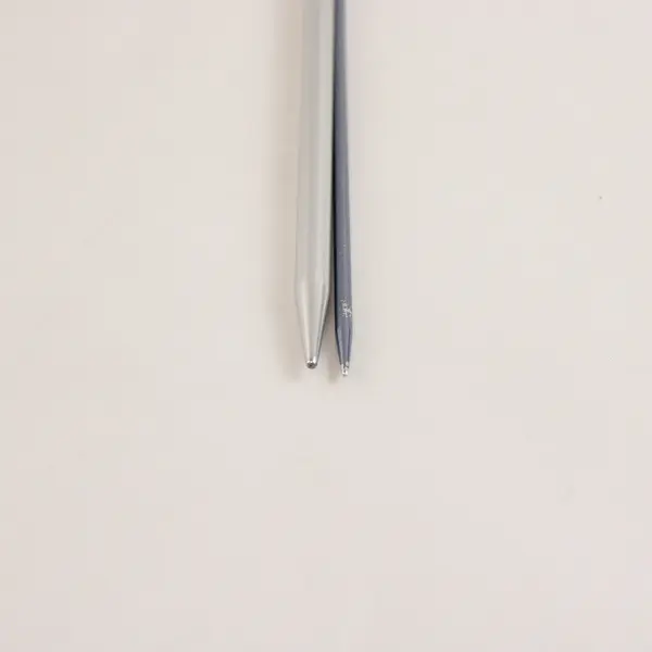 Boye Lot of 8 Aluminum Single Point Knitting Needles 14in Assorted Sizes