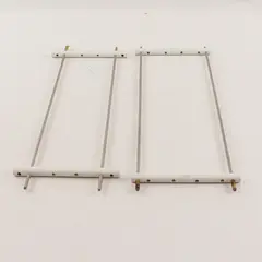 Lot of 2 Boye Stainless Steel Hairpin Lace Looms