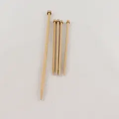 Lot of 5 Takumi Wooden Knitting Needles, Assorted sizes 