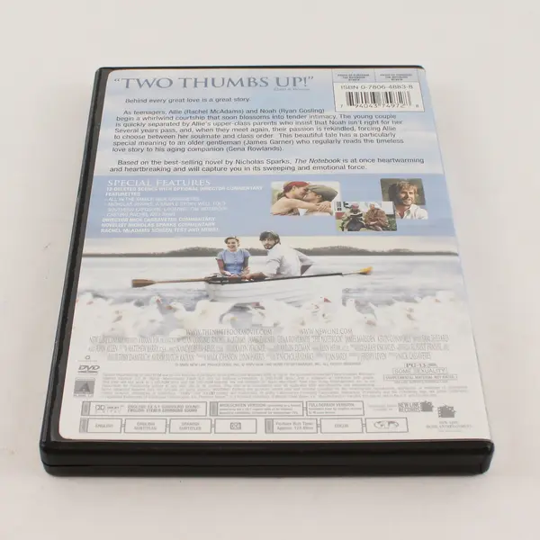 The Notebook DVD 2005, #N7497 New Line Platinum Series 