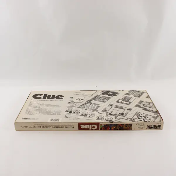 Vintage Parker Brothers CLUE Board Game 1986 - Complete