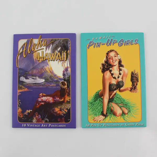 Lot of 7 Pacific Island Art Post Card Packets of 10 each New