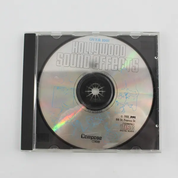 Hollywood Sound Effects Over 100! 1988 CD8088 Compose Non-Music