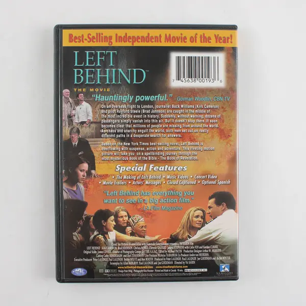 Left Behind - The Movie DVD 2000, Special Edition 