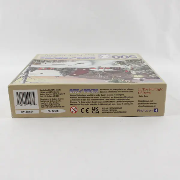 Bits & Pieces In The Still Light Of Dawn 500 Pc Alan Giana Complete Pre-Owned