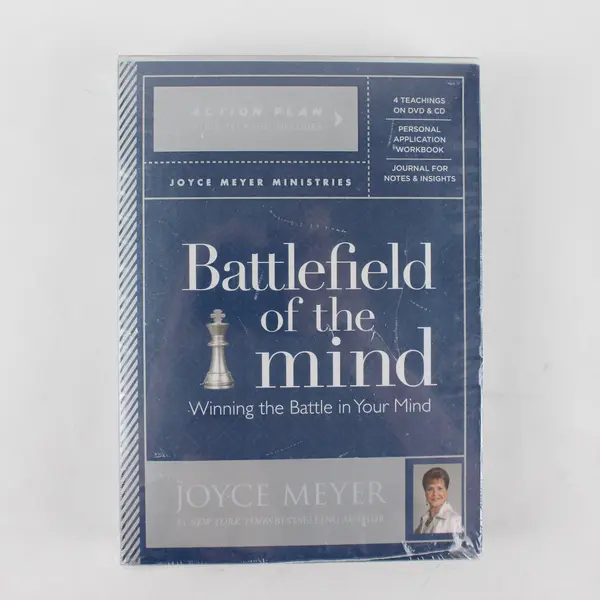 Joyce Meyer Battlefield of the Mind DVD, CD & Workbook Journal Set, Sealed 