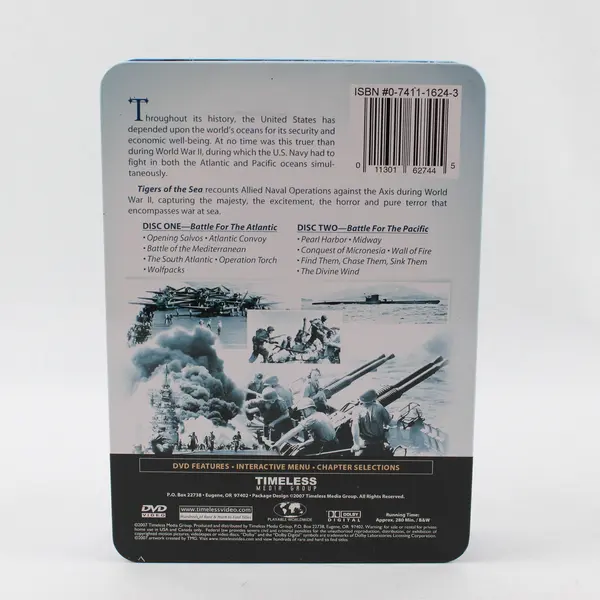 Timeless Media Group Tigers of the Sea 2-DVD Set WWII Naval Documentary 2007