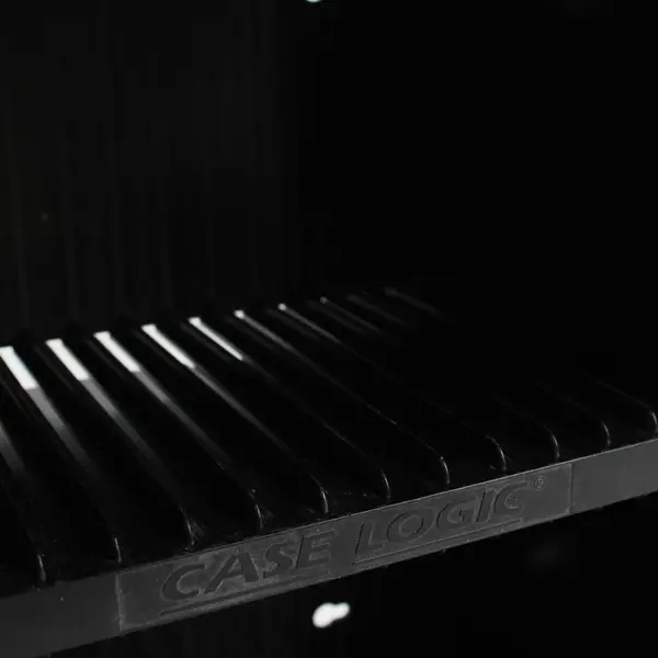 Case Logic Black Plastic Stackable CD Storage Holder Holds 26 CD Cases