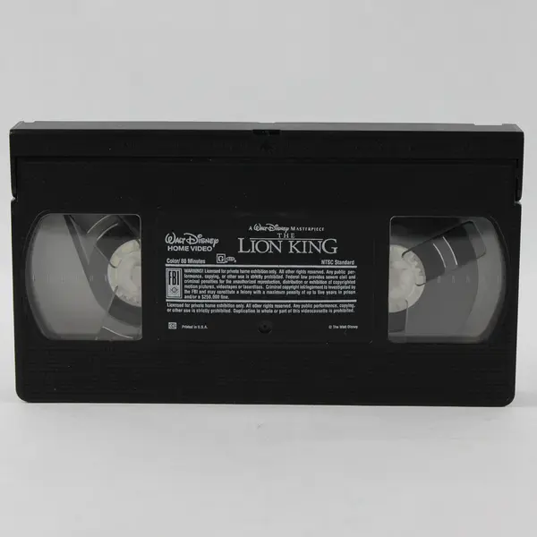 Disney's "The Lion King" VHS Tape, #2977 