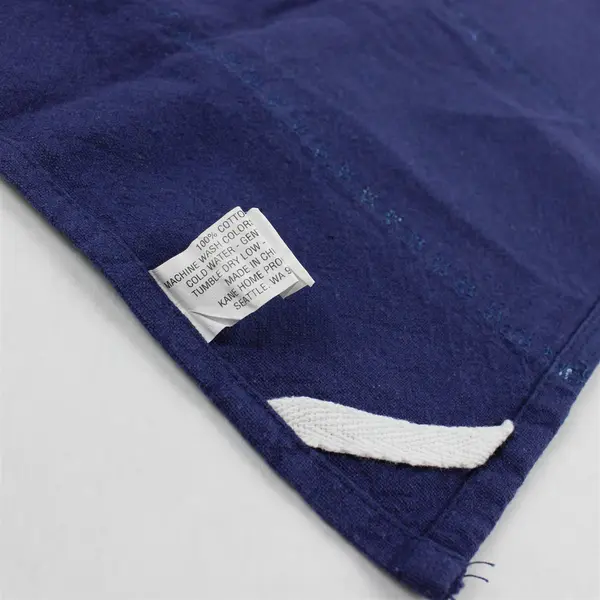 Lot Of 2 Kane Home Matching Blue USA Dish Towels 100% Cotton 17.5" x 26"