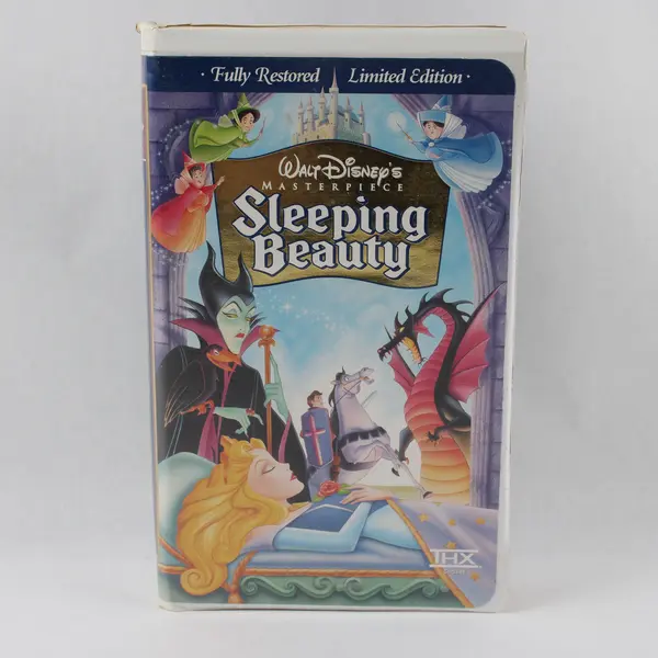 Sleeping Beauty VHS Tape Disney's Masterpiece Fully Restored Limited Ed., #9511 