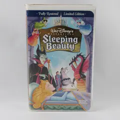 Sleeping Beauty VHS Tape Disney's Masterpiece Fully Restored Limited Ed., #9511 