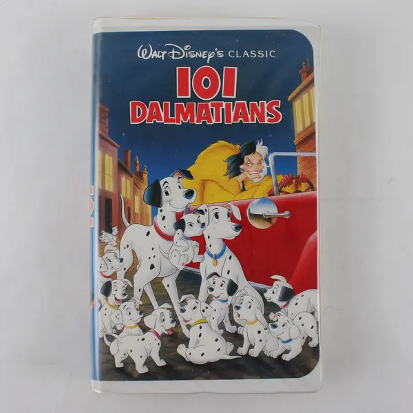 Walt Disney's Classic 101 Dalmatians VHS Tape 1992 #1263