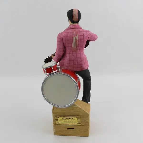 McCormick Elvis Presley Yours Elvis '55 Porcelain Empty Decanter Music Box