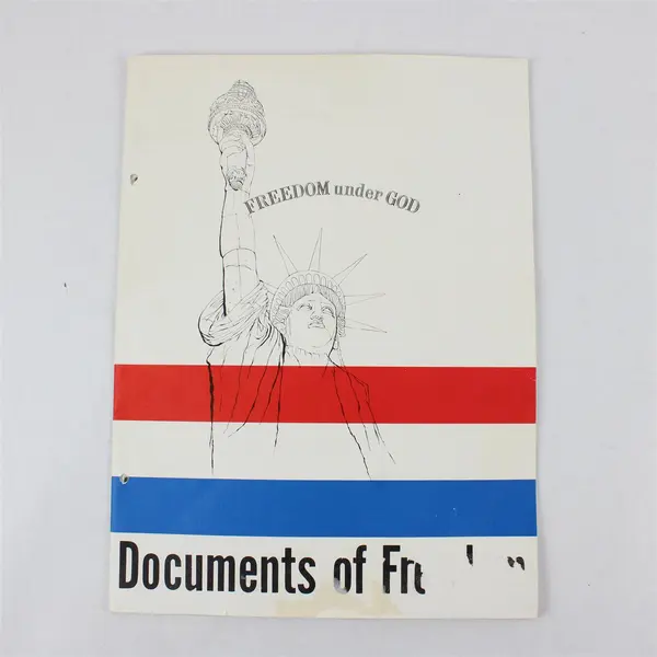 Freedom Documents Foundation Booklet 14in Documents of Freedom