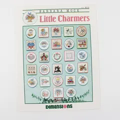 Dimensions Little Charmers Cross-Stitch Patterns by Barbara Mock 1991
