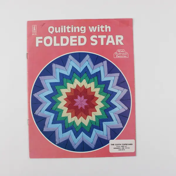 Craft Course SP-31 Quilting With Folded Star Pattern Leaflet