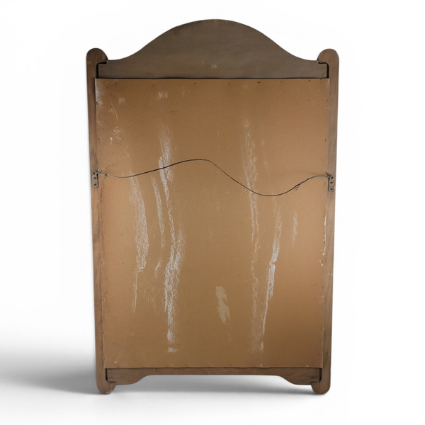 Nautical Wood Wall Mirror Arched Top Ship  Galleon Beach Decor - Local Pickup