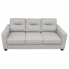 Set of 2 Couches Gray Loveseat and 3-Seater Sofa - Local Pickup Only