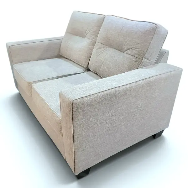 Set of 2 Couches Gray Loveseat and 3-Seater Sofa - Local Pickup Only