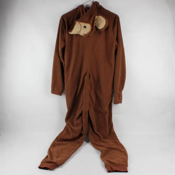 Spirit Halloween Adult Small Monkey One-Piece Costume Hooded
