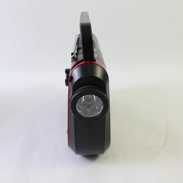 WeatherX WR383R AM/FM Weather Band Radio Flashlight Lantern Hand Crank USB