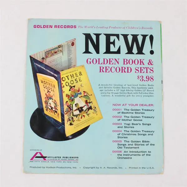3-on-1 EP Favorite Lullabies Golden Records EP-744 Sandpipers Mitch Miller&Orch