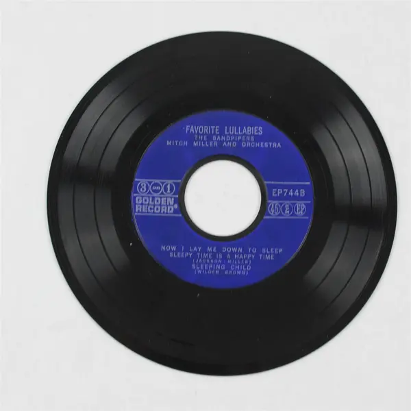 3-on-1 EP Favorite Lullabies Golden Records EP-744 Sandpipers Mitch Miller&Orch