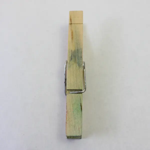 Lot of 16 Wooden Clothespins for Crafts DIY Painted Used
