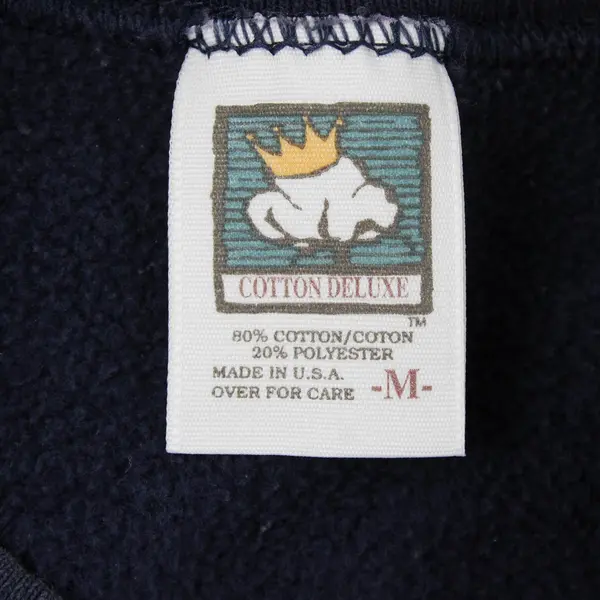 Cotton Deluxe Ocean City New Jersey Navy Sweatshirt Men's Medium