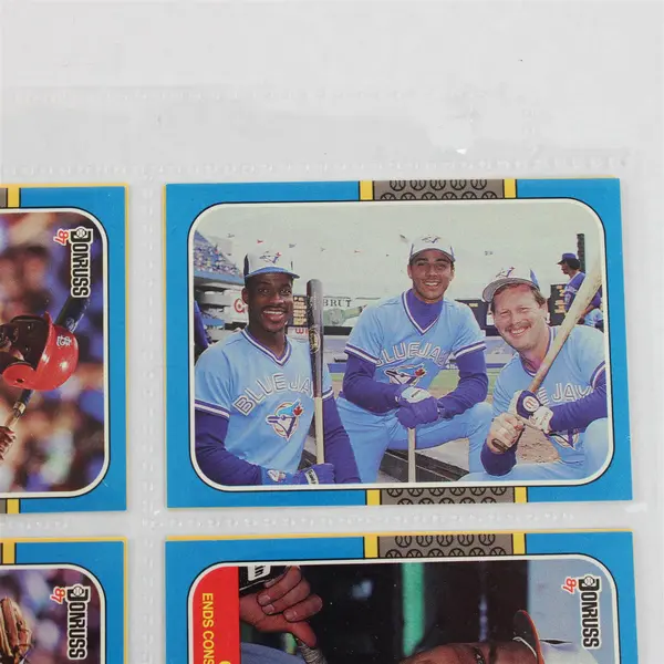 Lot of 52 Donruss Highlights Baseball Trading 1987 Season