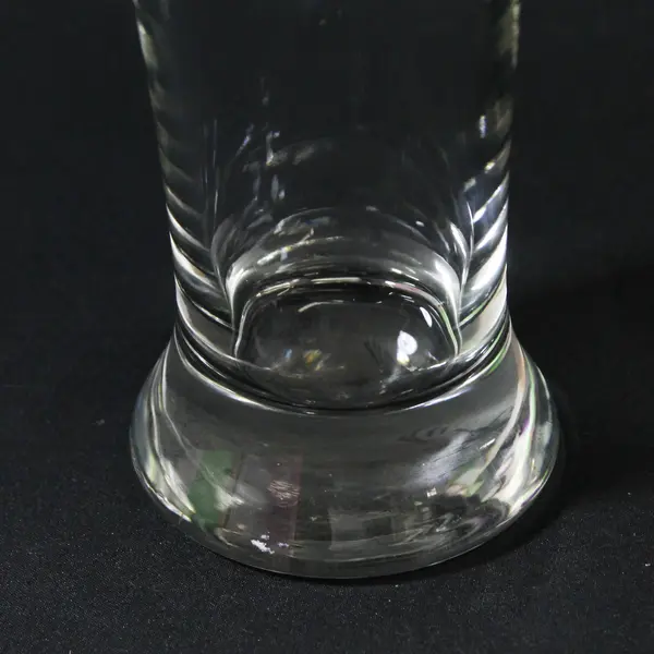 Set of 4 Libbey Glass Pilsner Beer Glasses 8"